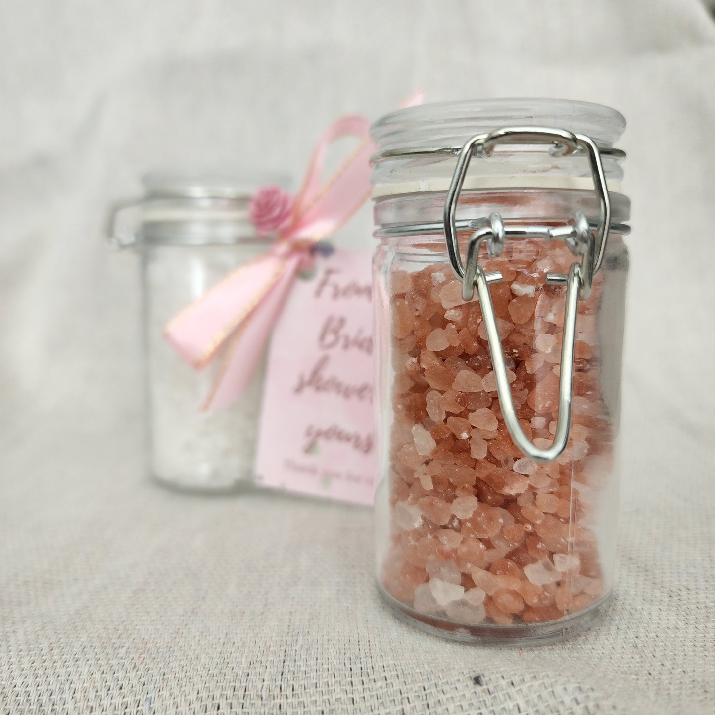 Bath Salts with Customized Tag (bundle of 6)