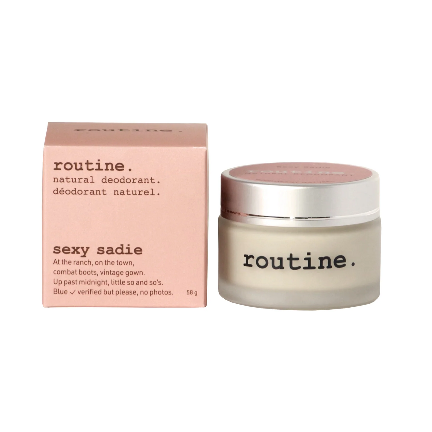 Sexy Sadie (Vegan: No Beeswax) Deodorant Jar