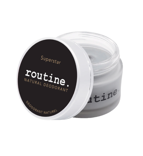 Superstar (Activated Charcoal, Magnesium, Prebiotic) Deodorant Jar
