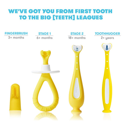 Fridababy - Grow-With-Me Training Toothbrush Set 6M+