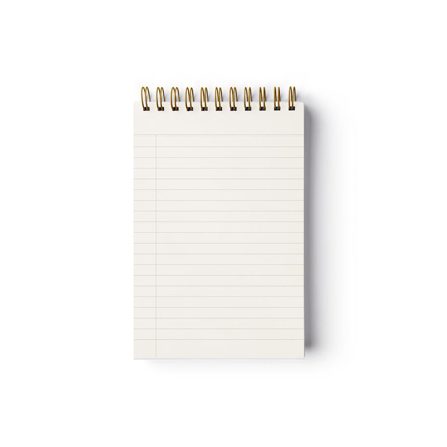 Grey Cloth Reporter Notepad