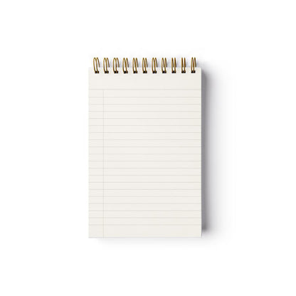 Grey Cloth Reporter Notepad